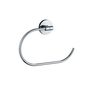 Smedbo NK344 9 1/4 in. Towel Ring in Polished Chrome from the Studio Collection